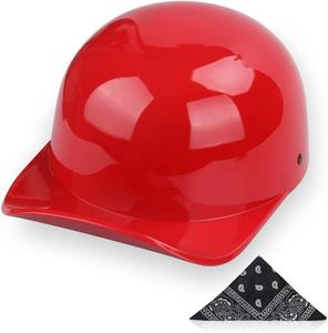 Шлем мотоциклетный открытый CFZWJ, красный