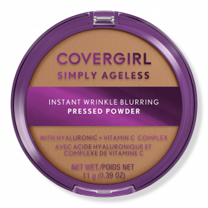 Прессованная пудра Simply Ageless для мгновенного разглаживания морщин CoverGirl, Soft Honey