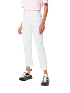 Джинсы 70-х годов в стиле печей белого цвета REDONE