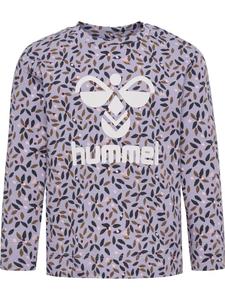 Футболка Hummel L/S Hmlelvina Mädchen, цвет wisteria