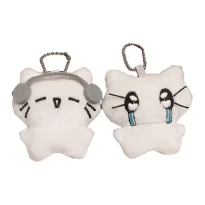 Плюшевый кулон музыкальные наушники cat dolls высота 6см OLOEY