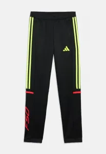 Тренировочные штаны, спортивные брюки унисекс Adidas Performance, Black/Team Solar Yellow /Lucid Red