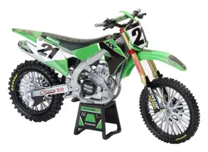 Модель New Ray Toys Kawasaki KX450F Jason Anderson (масштаб 1:12)