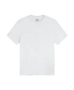 Белая футболка с узором в виде столбиков Ecoalf, белый