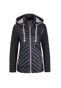 Короткий размер: куртка с воротником-стойкой Goldner, черный