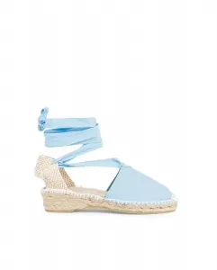 Валенсийские эспадрильи для девочек Pisamonas, светло-голубой