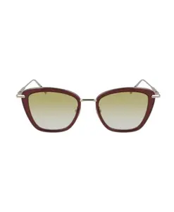Металлические солнцезащитные очки Longchamp, красный