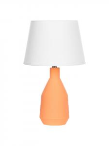 Настольные лампы LAMBRE оранжево-белого цвета - (Ш) 33 x (В) 53 x (Д) 33 см