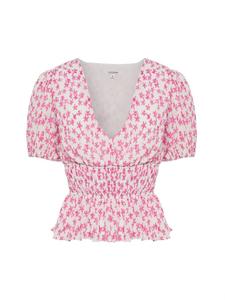 Топ Tussah HARLIE, розовый/белый