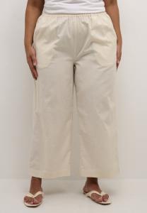 Брюки Kaffe Curve, бежевый
