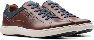 Мужские ботинки Clarks Mapstone на шнуровке, Mahogany Leather