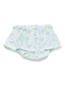 Юбка с цветочным принтом Mariella Ferrari, синий