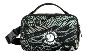 Fjallraven Рюкзак-пояс Kanken из переработанного полиэстера с хлопком унисекс черно-зеленый, Black Forest