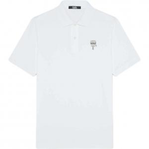 KARL LAGERFELD / Karl Lagerfeld Jeans Футболка-поло Karl Lagerfeld SS25 мужская белая