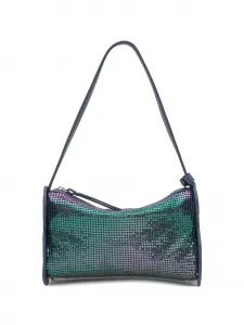 Сумка на плечо, украшенная пайетками Tous, зеленый