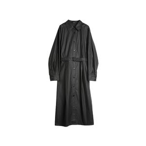 Женское платье с длинными рукавами ELLE, черный