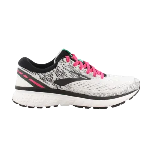 Кроссовки Brooks Wmns Ghost 11 'White Black Pink', белый