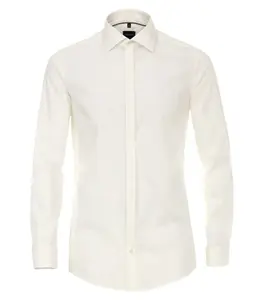 Деловая рубашка VENTI "Деловая рубашка VENTI однотонная", белый