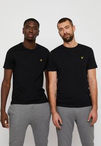 Базовая футболка PLAIN Lyle & Scott, угольно-черный