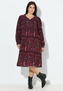 Платье Ulla Popken Day dress, Plum/Dark Purple