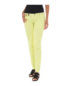 Двусторонние длинные брюки с петлями для ремня. Met, желтый