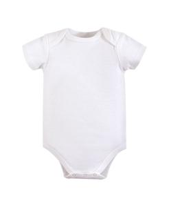 Дышащие хлопковые комбинезоны, закрывающие все тело Luvable Friends, White