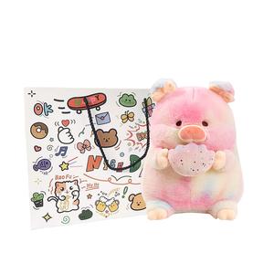 Милый радужный поросенок, пухленький поросенок, уникальные плюшевые куклы в технике тай-дай, высота 20см/30см/40см/50см Howard