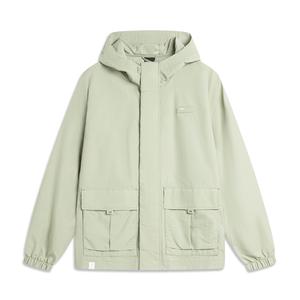 Пальто тренч спортивное LiNing Sports Life Collection Desert Green