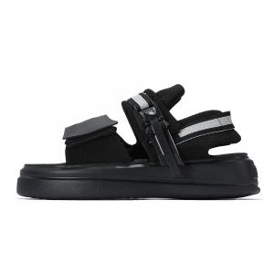 NORVINCY Пляжные сандалии унисекс черно-белые, цвет Black