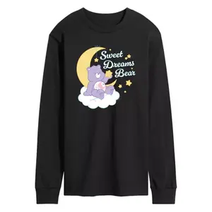 Мужская футболка Care Bears Sweet Dreams с длинным рукавом Licensed Character, черный