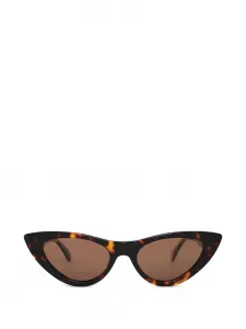 Солнцезащитные очки в оправе 'кошачий глаз' Anine Bing, коричневый
