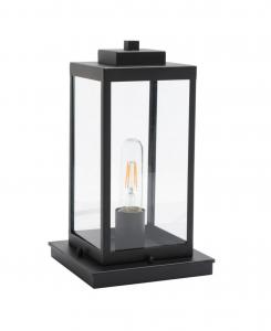 Настольная лампа Rinnah для улицы, 7 дюймов Safavieh, черный