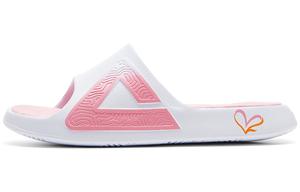 Слипоны женские большие бело-розовые PEAK, Бэймакс/Розовые