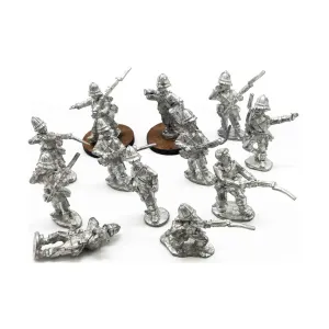 Зулусские войны - Британская пехота № 8, Colonialism - The Boer War - British - Loose Miniatures (25mm)