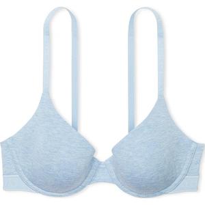 Футболка Легко Утепленный Хлопковый Деми Бюстгальтер/Светло-Голубой Бюстгальтер Женский Светло-Голубой Victoria's Secret, Светло-Голубой/Светло-Голубой