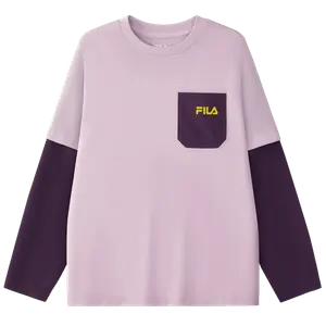 FILA KIDS Детская толстовка с длинным рукавом Feile Zhuoyan Purple для подростков