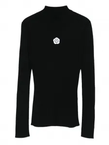 Топ Boke Flower 2.0 с длинными рукавами KENZO, черный