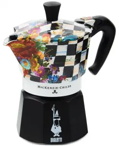 Кофеварка мока Bialetti на 3 чашки от Courtly Flower Market Mackenzie-Childs