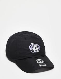 Кепка 47 Brand LA Dodgers с пузырьковым мотивом, черная