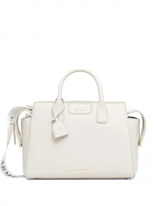 Сумка-тоут на молнии Armani Exchange, белый