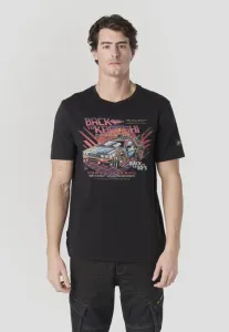 Футболка с коротким рукавом и принтом Koroshi, Black