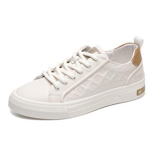 Dunnu Мужские низкие скейтерские кеды белые, цвет White