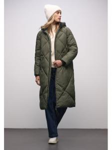 Street One Зимняя куртка зеленого цвета