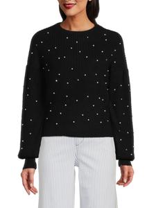 Украшенный свитер Niri RD style, черный