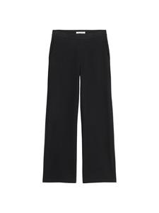 Трикотажные брюки в тонкую полоску, свободного кроя, темно-серого цвета Marc O'Polo