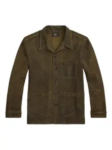 Рубашка с карманами Ralph Lauren RRL, коричневый