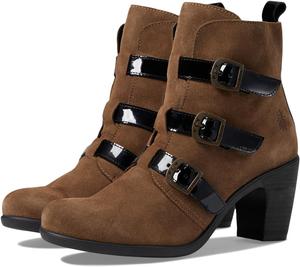Женские современные ботильоны FLY London, Taupe Black