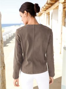 WITT WEIDEN Джинсовый пиджак цвета таупе