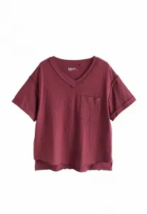 Посмотрите на базовую футболку с коротким рукавом. Next, Chocolate Brown