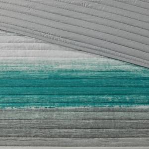 Комплект одеял Madison Park Essentials Barret с хлопковыми простынями и декоративной подушкой, цвет Aqua